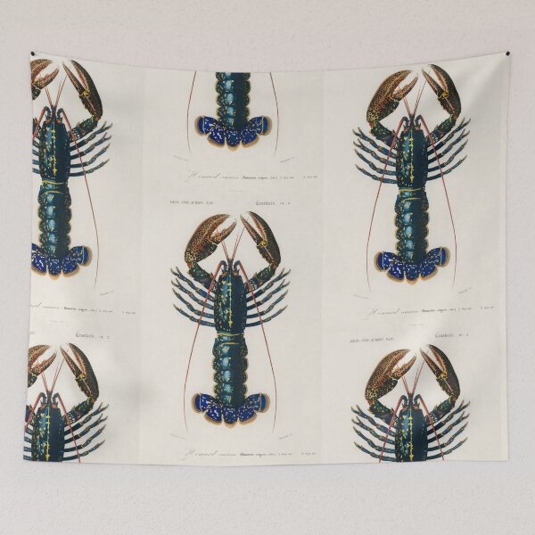 Aperçu de l'œuvre Lobster vintage illustration créée et vendue par Vintage Designs +.