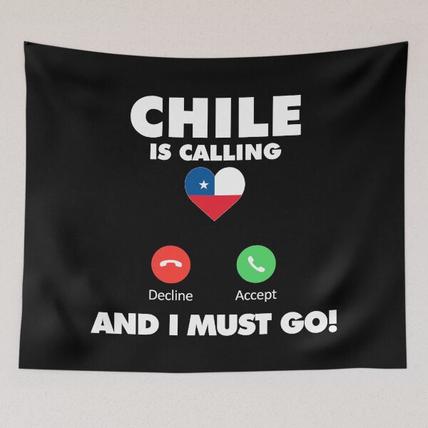 Item preview, Chile is Calling and I Must Go designed and sold by HelloFromAja.