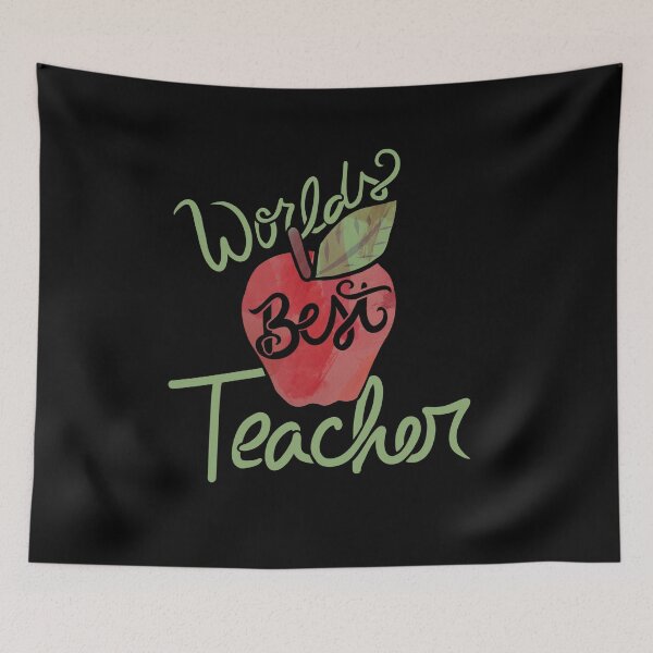 Item preview, World's Best teacher designed and sold by FrictionMaxxing.