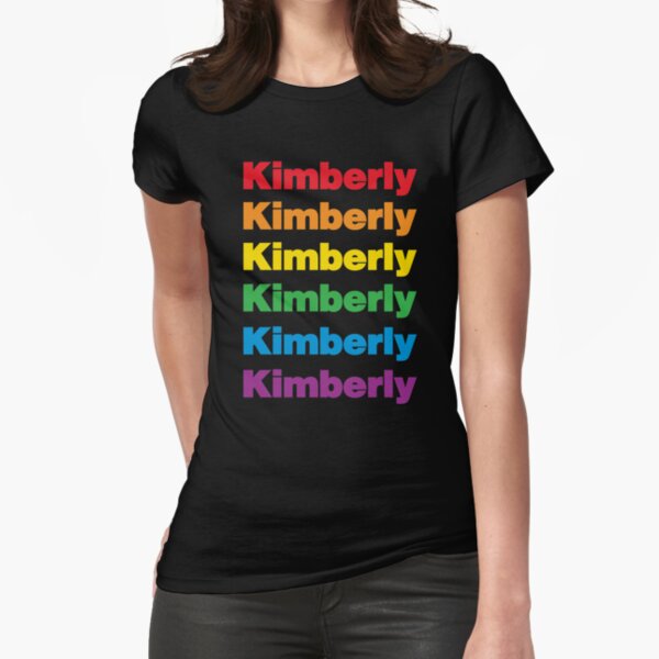 Pride Gay Love Kimberly Fitted T-Shirt