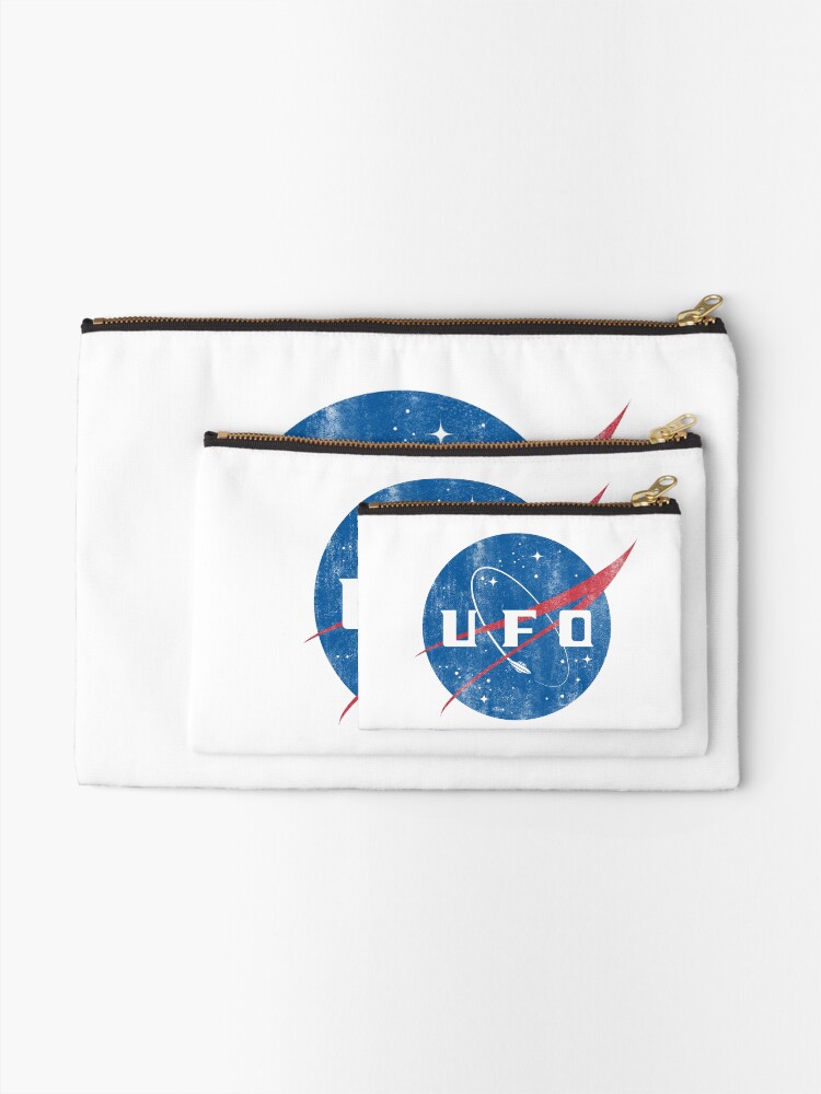 Alternate view of UFO Zipper Pouch