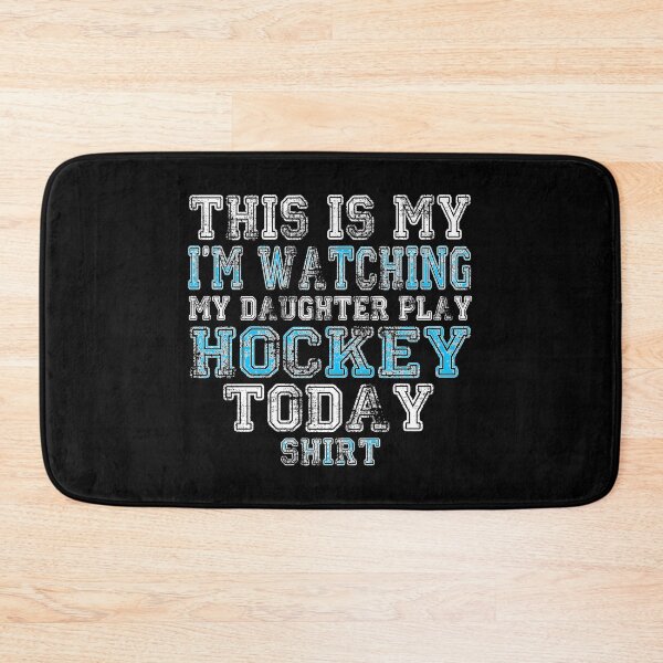 Item preview, This Is My I'm Watching My Daughter Play Hockey Today Shirt designed and sold by nikkidawn74.