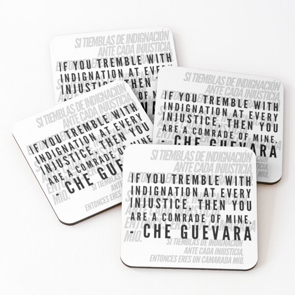 Item preview, Every Injustice - Che Guevara Quote designed and sold by DankDreamz.