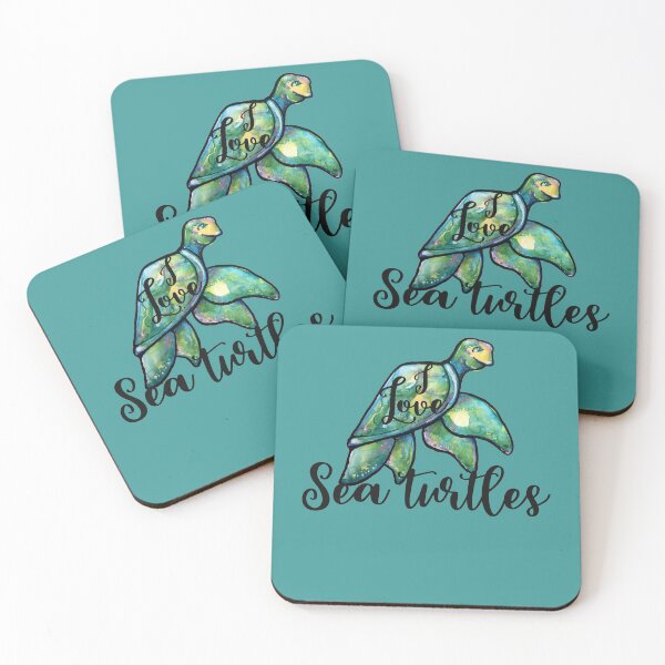 Item preview, I love sea turtles designed and sold by FrictionMaxxing.