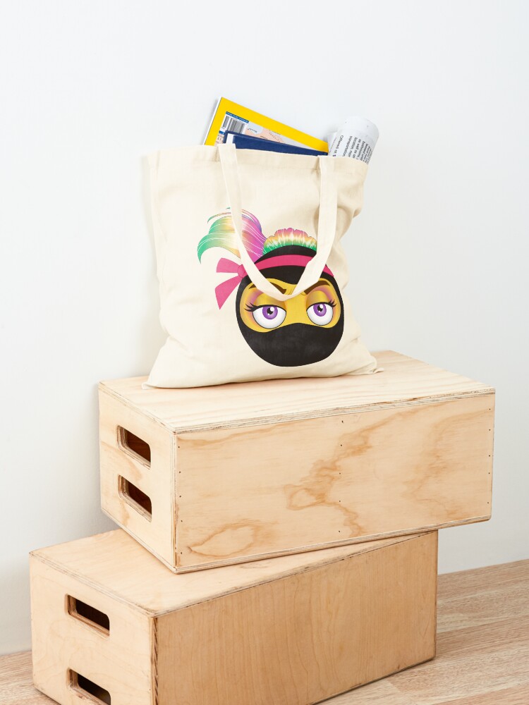 Alternate view of Ninja Emoji Balayage Tote Bag