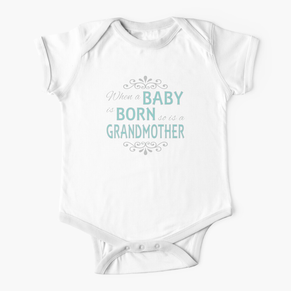 Only Best Moms Get Promoted to Grandma Baby Girls Clothes Short Sleeves Bodysuits for Toddler