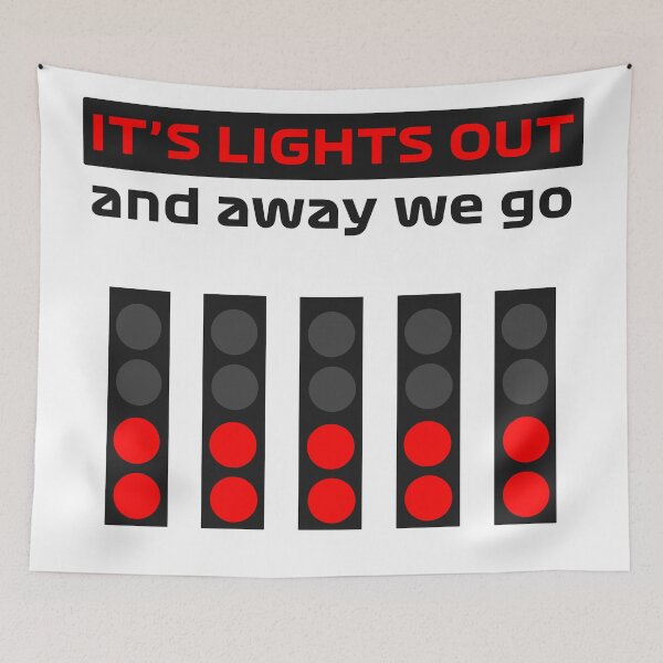 Item preview, IT'S LIGHTS OUT AND AWAY WE GO designed and sold by andreanastasio.