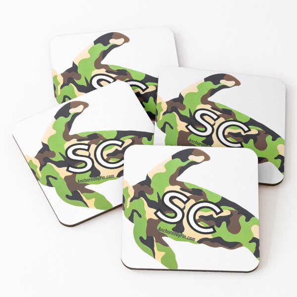 Item preview, Surf City NC Sea Turtle (Camo) designed and sold by barryknauff.