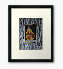 Doughnuts - Abstract Outsider Art Framed Print