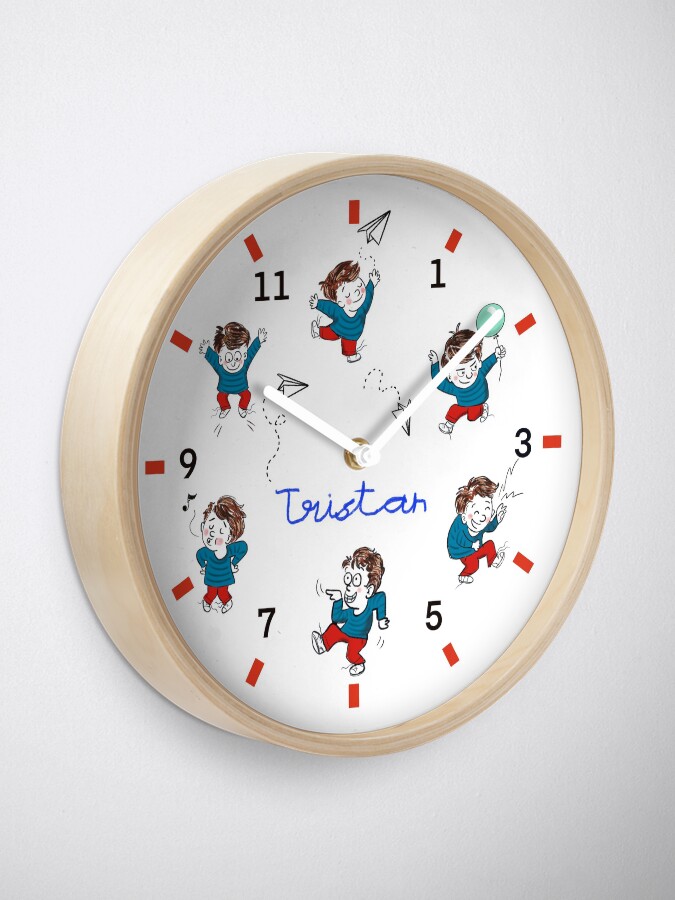 Alternate view of Customised with name addition FREE OF CHARGE! Clock