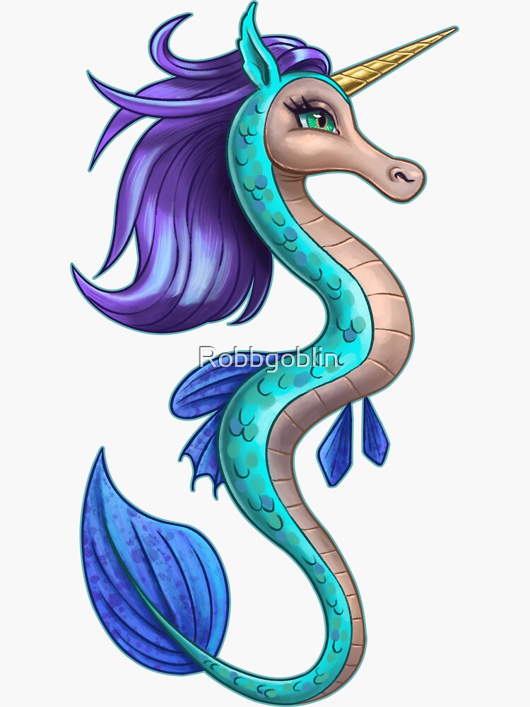 Seahorse Unicorn by Robbgoblin