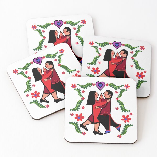 Item preview, Tango dancers designed and sold by AWAarts.
