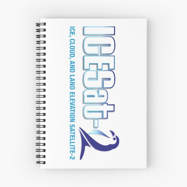 Item preview, ICESat-2 Logo Optimized for Light Colors designed and sold by Nikki SpaceStuffPlus.