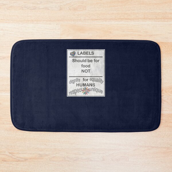 Item preview, Autism Awareness & Equality Quote No Labels Anti Bullying Gifts designed and sold by tamdevo1.