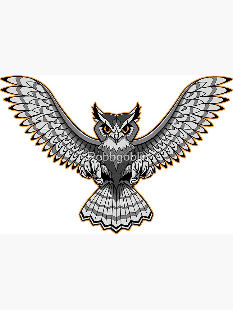 Owl Tattoo by Robbgoblin