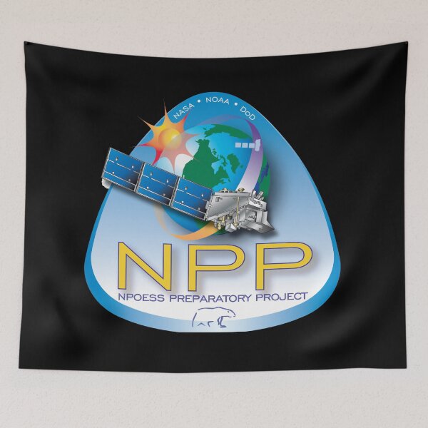 Item preview, NPOESS Preparatory Project Logo designed and sold by Nikki SpaceStuffPlus.