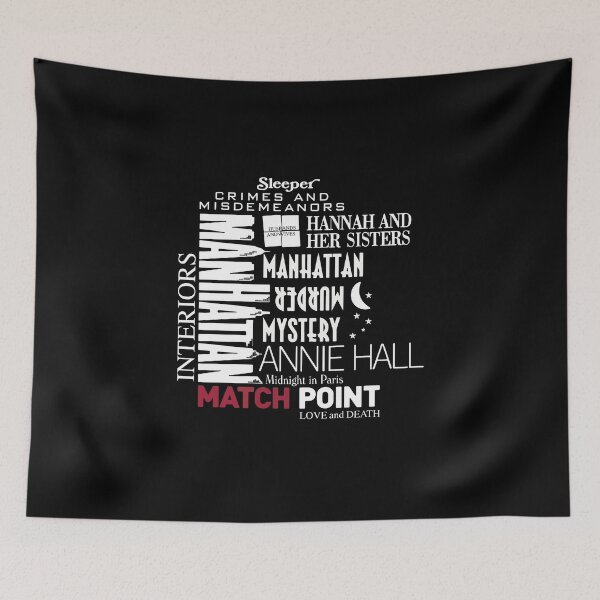 Item preview, Woody Allen tribute designed and sold by DrawingFilms.
