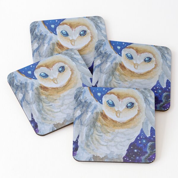 Item preview, Owl and Night Sky designed and sold by JurassicParkans.