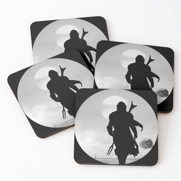 Item preview, Mando Shadow Figure white and black designed and sold by clair-ette.