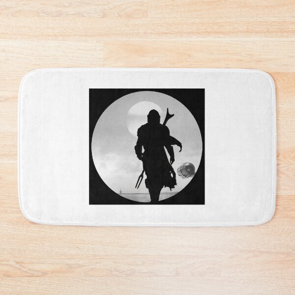 Item preview, Mando Shadow Figure white and black designed and sold by clair-ette.