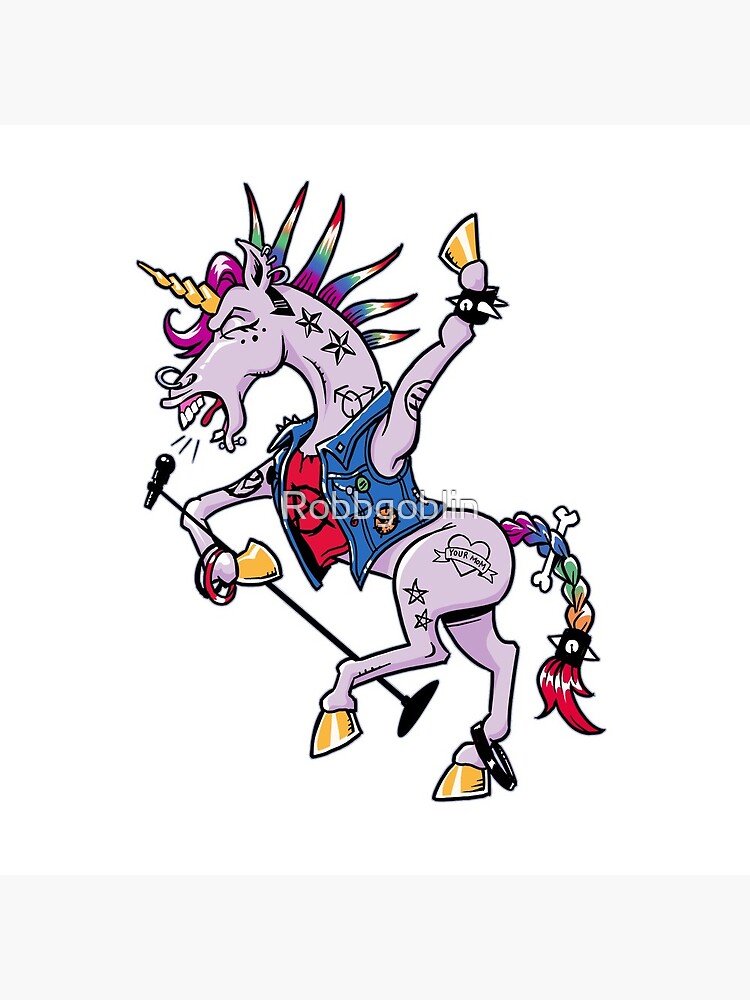 PUNK Unicorn by Robbgoblin
