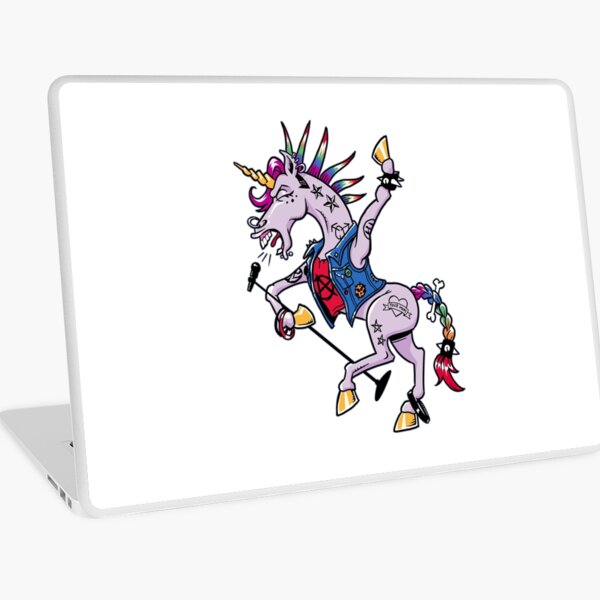PUNK Unicorn Laptop Skin