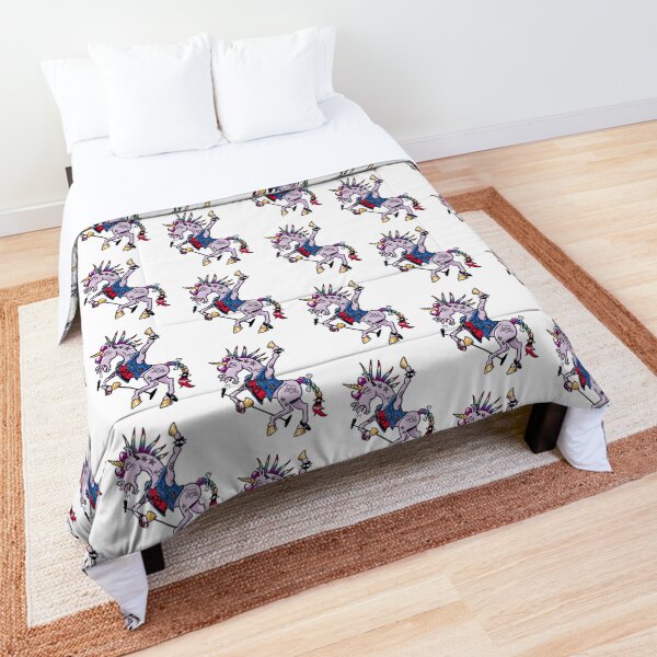 PUNK Unicorn Comforter