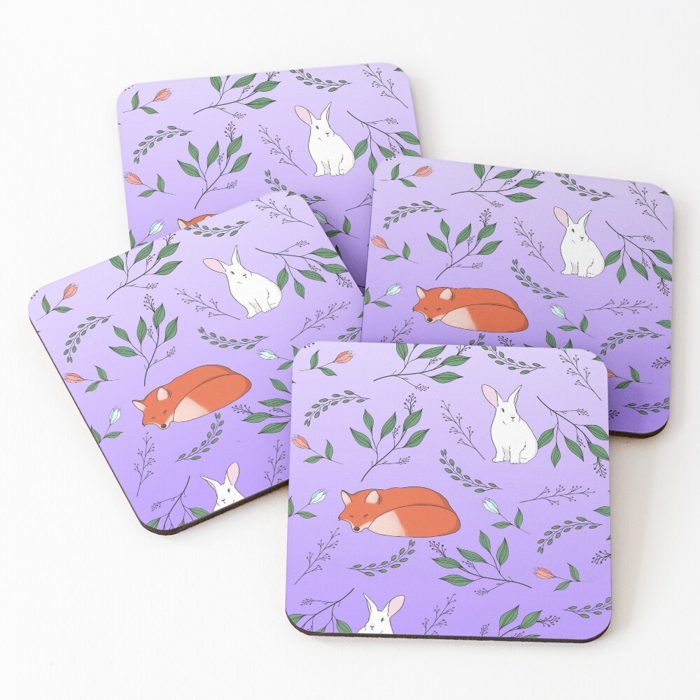 Item preview, Coasters (Set of 4) designed and sold by Drawfish.