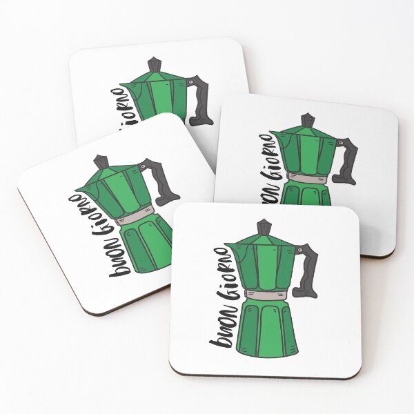 Item preview, Buongiorno Moka Pot (Verde) designed and sold by Smitten Italy.