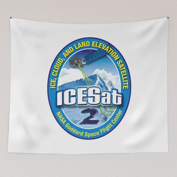 Item preview, IceSat 2 Logo designed and sold by Nikki SpaceStuffPlus.