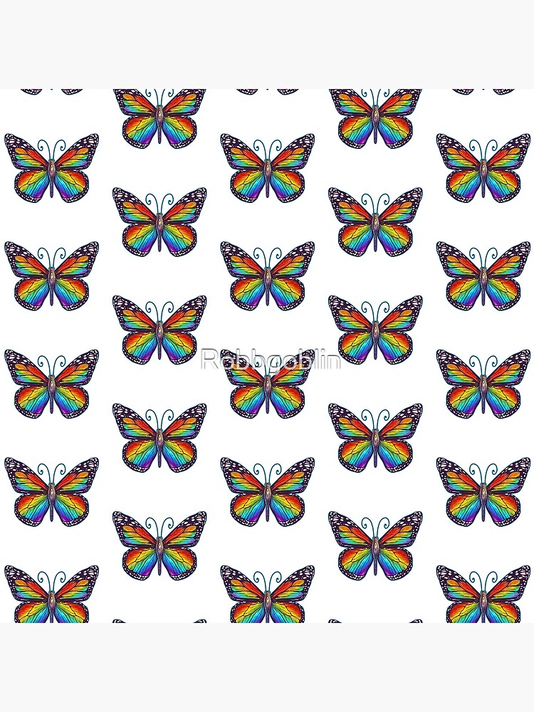 Rainbow Butterfly by Robbgoblin