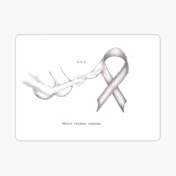 058. Breast Friends Forever 3 Sticker