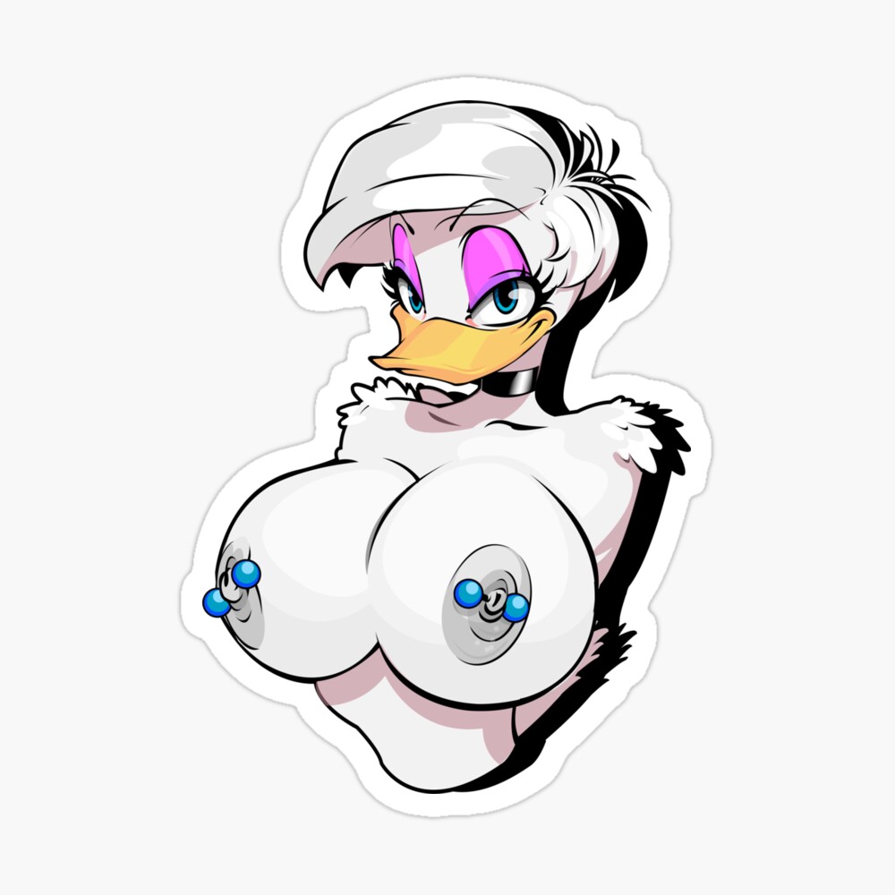 Magnet for Sale avec lœuvre « Canard chanceux sexy » de lartiste FawnComix Redbubble image