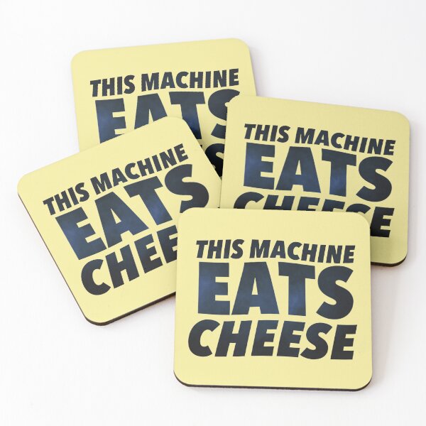 Item preview, This Machine Eats Cheese designed and sold by weavernap.