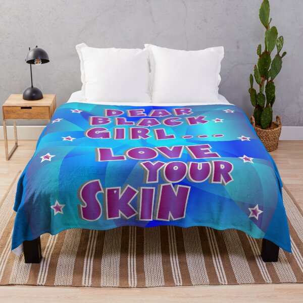 Item preview, Dear Black Girl - Love Your Skin Quote designed and sold by blackartmatters.