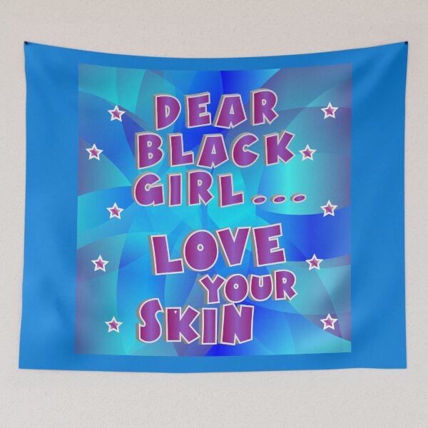 Item preview, Dear Black Girl - Love Your Skin Quote designed and sold by blackartmatters.