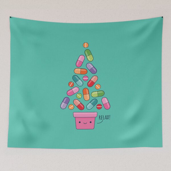 Item preview, RELAX - It's the Holidays designed and sold by Daisy Beatrice.
