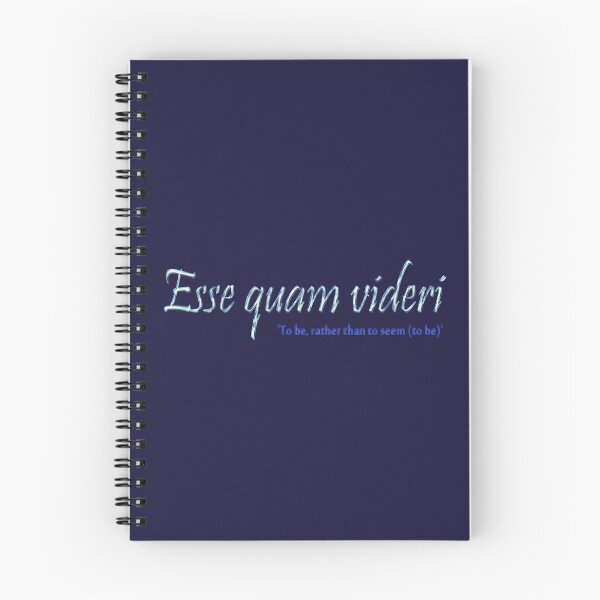Item preview, Esse quam videri, To be, rather than to seem (to be) -version 4 designed and sold by MHen.