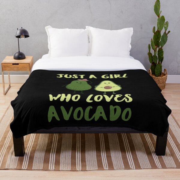 Item preview, Just a Girl Who Loves Avocado designed and sold by Zuckergusche.