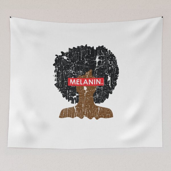 Aperçu de l'œuvre Mélanine en détresse afro créée et vendue par blackartmatters.