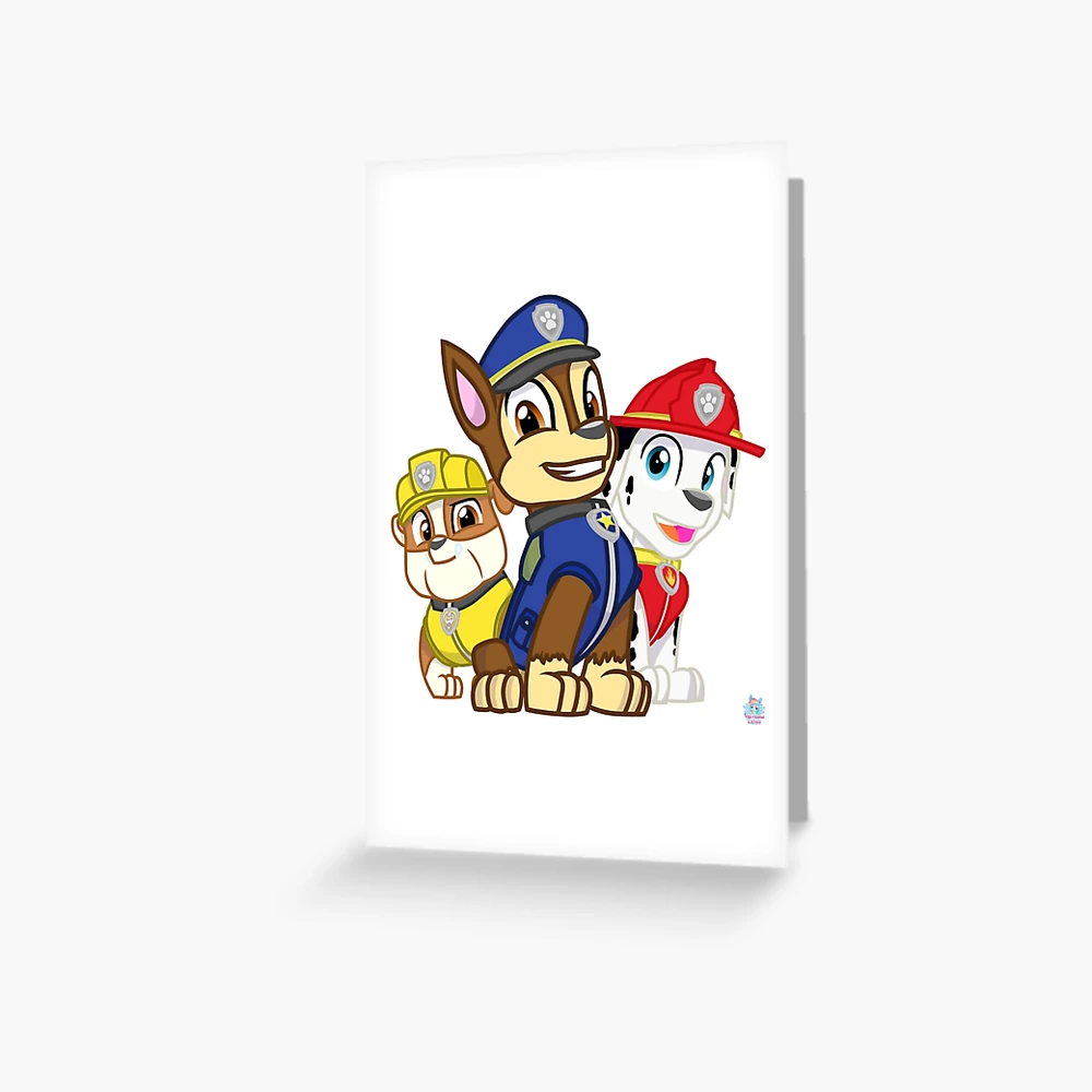 PAW Patrol ready for action Greeting Card for Sale by iLoveOstriches