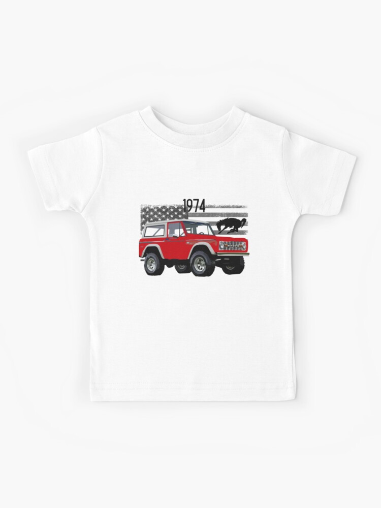 FirehouseVintage Mens Vintage Ford Bronco T-Shirt