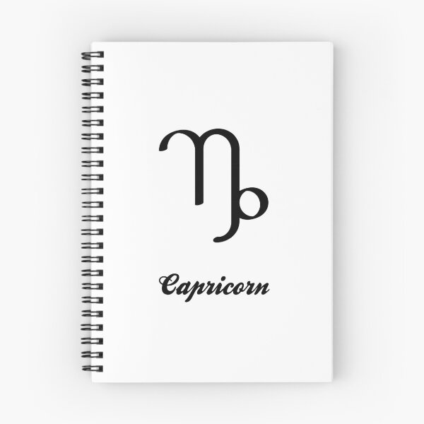 Item preview, Capricorn | Astrological Zodiac Sign (Black w/ Text) designed and sold by dcspaceuk.