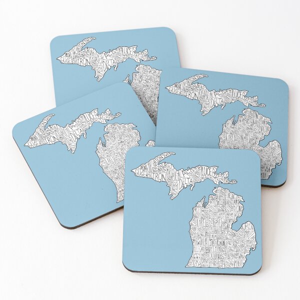 Item preview, Michigan Map designed and sold by Calen  Picard-Carroll.
