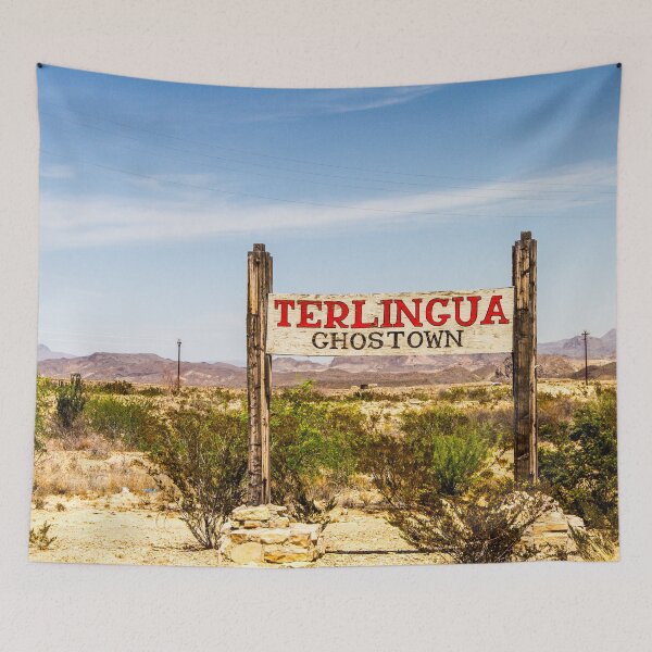 Item preview, Terlingua Ghost Town Sign designed and sold by srgreen.