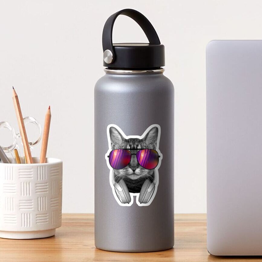Sunglasses Cat Sticker