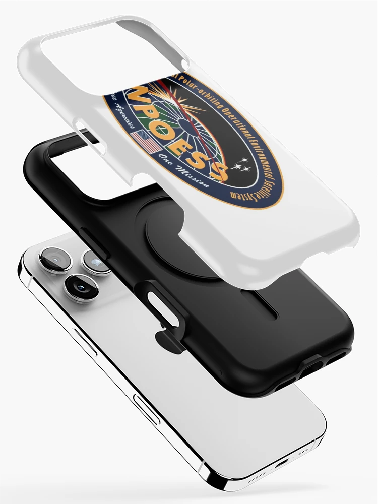Thumbnail 2 of 4, iPhone Case, NPOESS Logo designed and sold by Nikki SpaceStuffPlus.