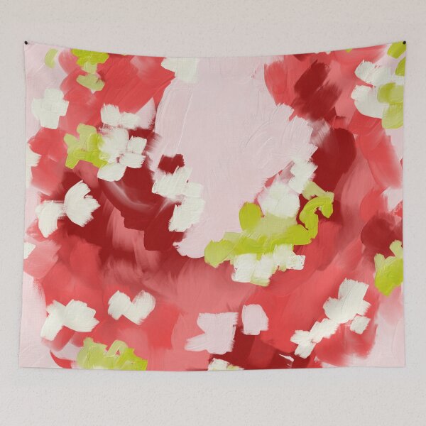 Item preview, Abstract painting - spring vibes designed and sold by Ilze Lucero.