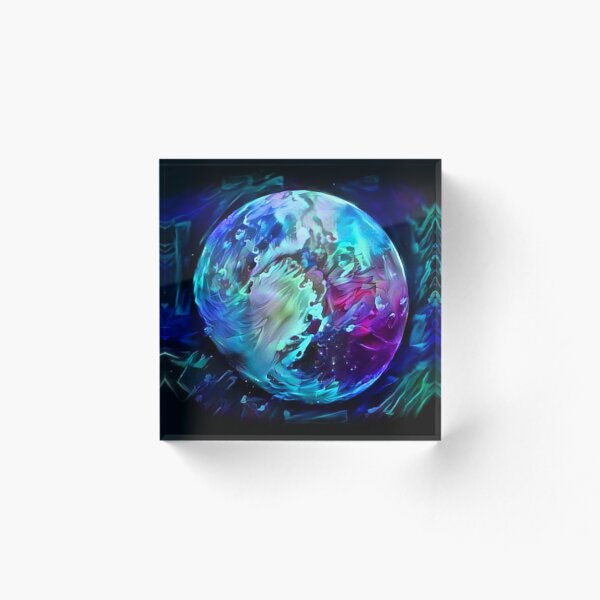 Aperçu de l'œuvre Blacklight Pluto créée et vendue par Alyxandre.