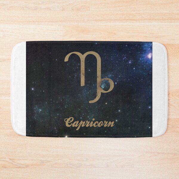 Item preview, Capricorn | Astrological Zodiac Sign (Golden Space w/ Text) designed and sold by dcspaceuk.